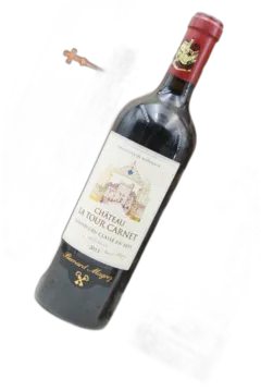 photo du vin Château la Tour Carnet Haut-Médoc 4ème Grand Cru Classé 1976