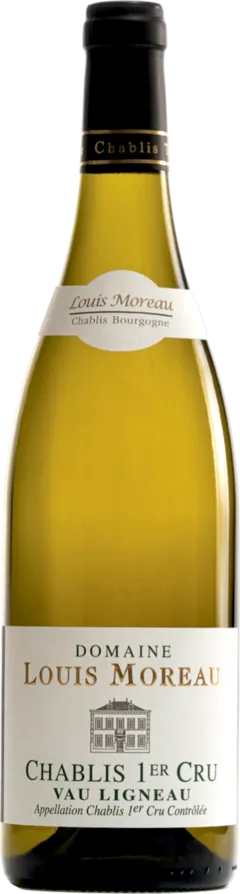 photo du vin Aoc Chablis 1er Cru Vau Ligneau Domaine Louis Moreau