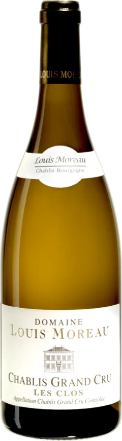photo du vin Aoc Chablis Grand Cru les Clos Domaine Louis Moreau