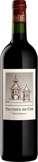 photo du vin Pagodes de Cos 2017 st Estephe