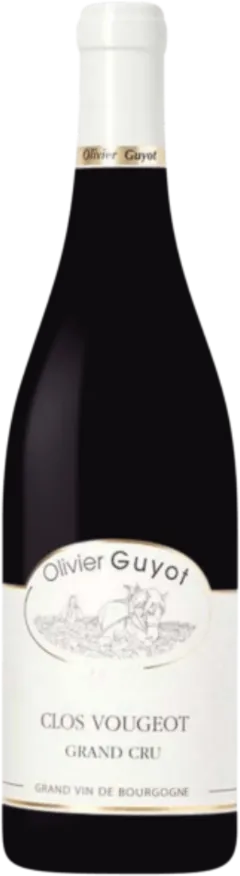 image du vin Clos Vougeot Grand Cru 2015 Olivier Guyot