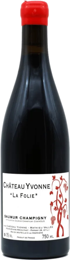 aperçu du vin Saumur Blanc le Gory 2022 ch. Yvonne Bio