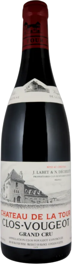 image du vin Clos Vougeot 2016 Chateau de la Tour Domaine Francois Labet