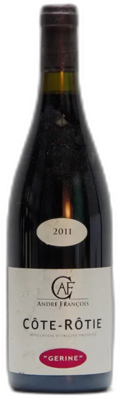 image du vin 2011 André François, Côte Rôtie Gerine