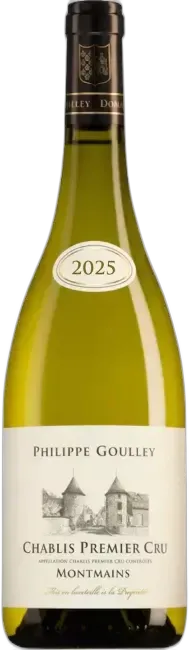 photo du vin Domaine Philippe Goulley Chablis 1er Cru Montmains 2025