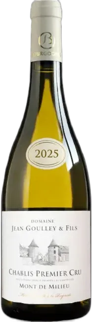vue du vin Domaine Philippe Goulley Chablis 1er Cru Mont de Milieu 2025
