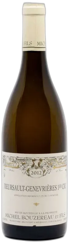 image du vin Bouzereau Michel Meursault 1er Cru Genevrières