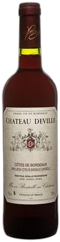 photo du vin Côtes de Bordeaux Aoc Château Deville Château Deville