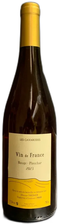 photo du vin Plouchar Vin de France Rouge Etienne Thiebaud, Domaine des Cavarodes