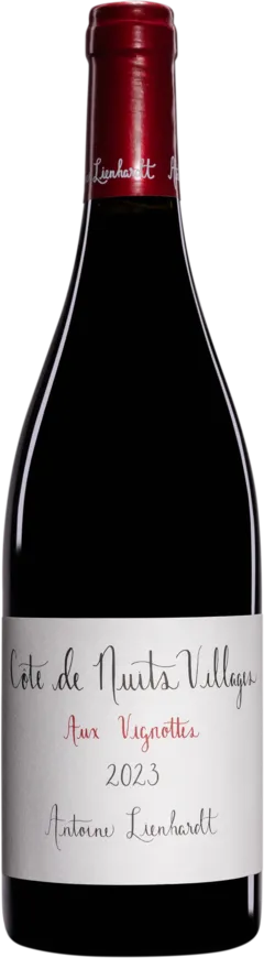 photo du vin Domaine Antoine Lienhardt Côte de Nuits Villages "Aux Vignottes" Rouge 2023