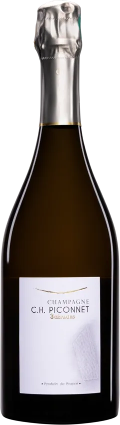 photos du vin Domaine c H. Piconnet Champagne Brut Nature "3 Cépages - Vendange 2021" Blanc Vendange 2021 Dégorgement 11 2023