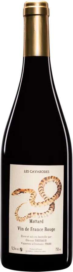 photo du vin Domaine des Cavarodes Vin de France "Mattard" Rouge