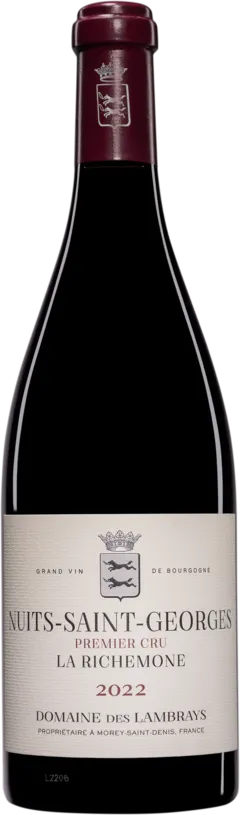 photo du vin Domaine des Lambrays "la Richemone" 1er Cru Nuits Saint-Georges Rouge Nuits-Saint-Georges
