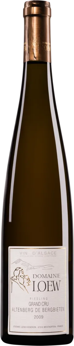 photo du vin Domaine Etienne Loew Alsace Grand Cru Altenberg de Bergbieten Riesling Blanc