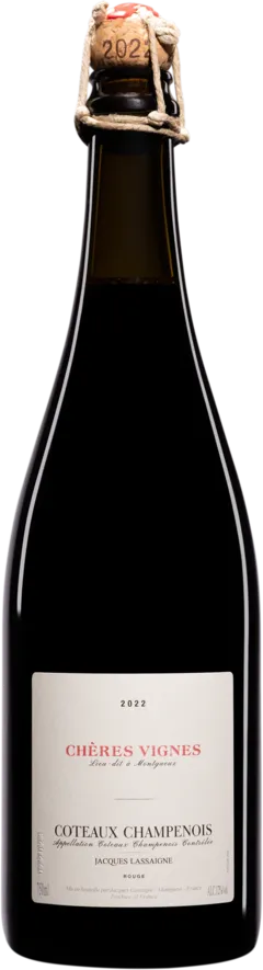 capture du vin Domaine Jacques Lassaigne Coteaux Champenois "Chères Vignes" Rouge 2022