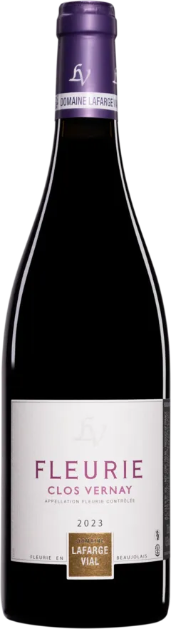 photo du vin Fleurie "Clos Vernay" Lafarge Vial