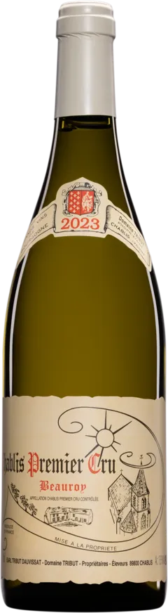 illustration du vin Domaine Laurent Tribut Chablis 1er Cru "Beauroy" Blanc