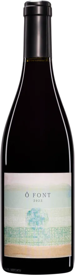 illustration du vin Domaine les Deux Cols Vin de France "o Font" Rouge 2023