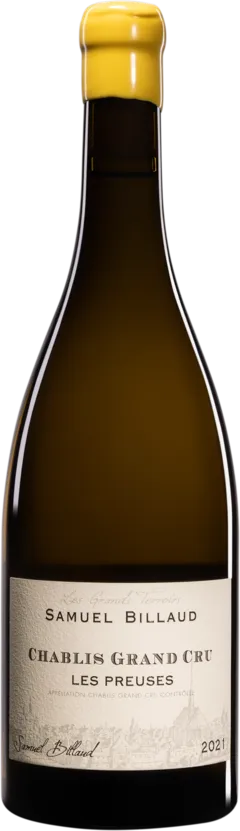 capture du vin Domaine Samuel Billaud Chablis Grand Cru "les Preuses" Blanc