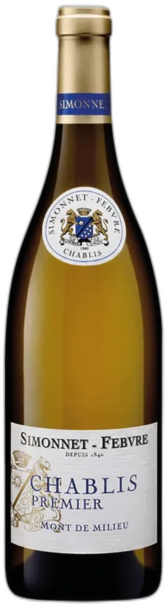 photo du vin Chablis Premier Cru Aoc Mont de Milieu Simonnet-Febvre 2021