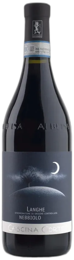 vue du vin Langhe Doc Nebbiolo Cascina Corte 2022