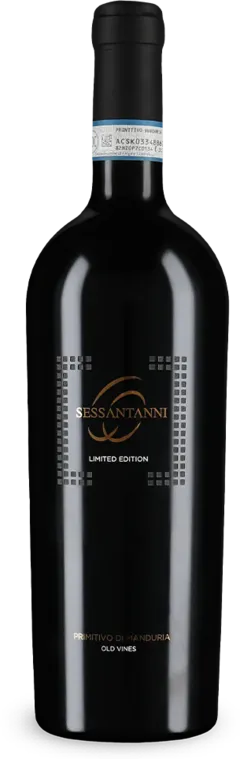 photos du vin Primitivo di Manduria Dop Sessantanni Old Vines San Marzano 2020