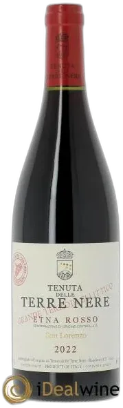 image du vin Etna Rosso Doc Tenuta Delle Terre Nere San Lorenzo
