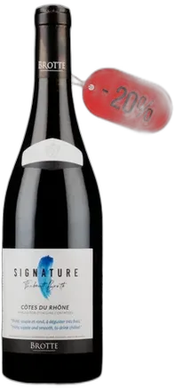 photos du vin Signature Thibault Brotte Côtes-du-Rhône 2025