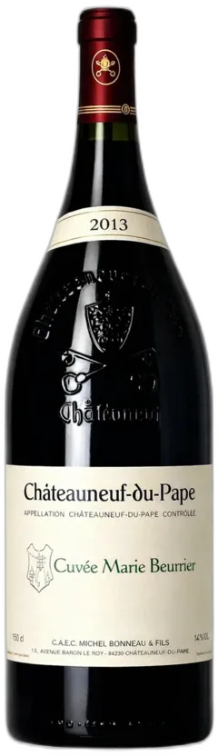 image du vin Chateauneuf du Pape Domaine Henri Bonneau Marie Beurrier Magnum