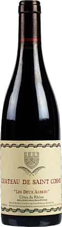 illustration du vin Château de Saint Cosme les Deux Albion Côtes du Rhône