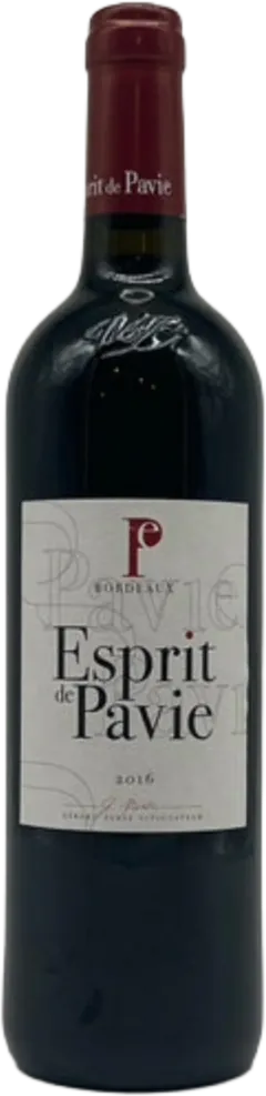 capture du vin Esprit de Pavie 2018