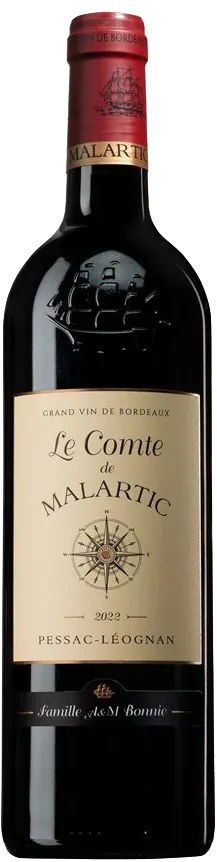 photo du vin Comte de Malartic 22 Pessac Leognan 1 2 2022