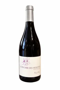 illustration du vin Pinot Noir Vin de France le Rocher des Violettes Xavier Weisskopf