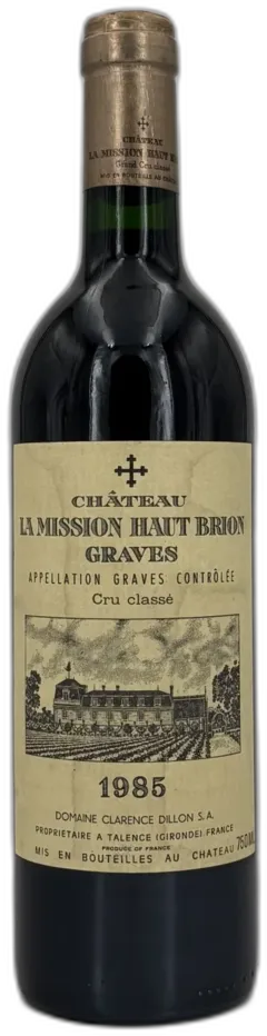 photo du vin Château la Mission Haut-Brion Cru Classé de Graves