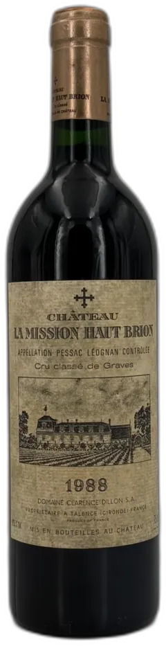 photo du vin Château la Mission Haut-Brion Cru Classé de Graves