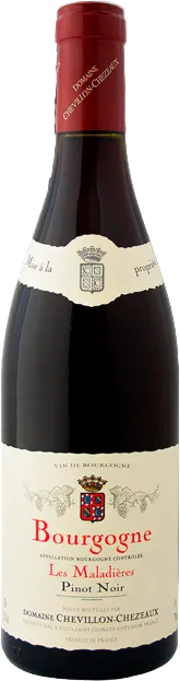 aperçu du vin Aoc Bourgogne Pinot Noir les Maladières Domaine Chevillon-Chezeaux