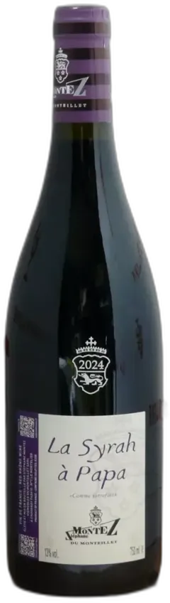 illustration du vin la Syrah à Papa Stéphane Montez