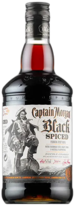 image du vin Captain Morgan Black Spiced