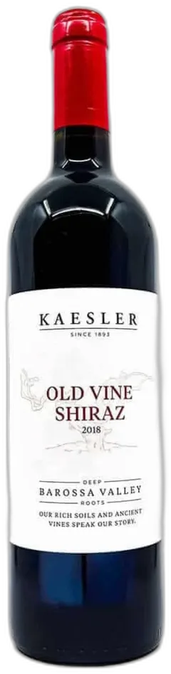 vue du vin Kaesler Shiraz Vieilles Vignes