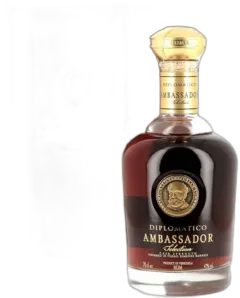 vue du vin Diplomatico Ambassador 12yrs