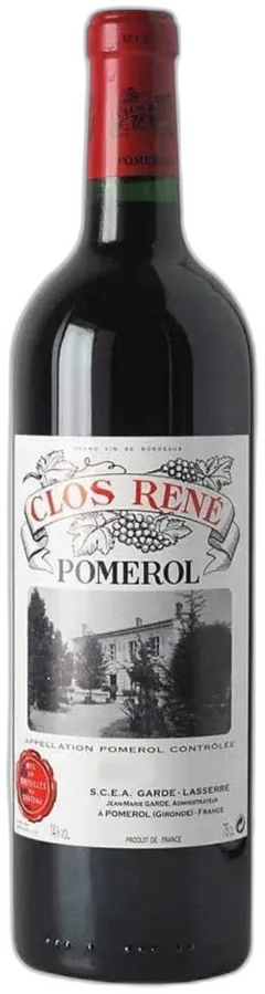 illustration du vin Clos Rene 75cl- Alc. Aoc Pomerol