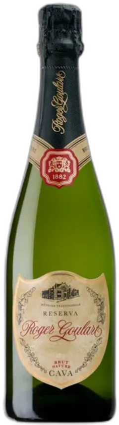 illustration du vin Roger Goulart Reserva Brut Nature Cava Dosage Zéro