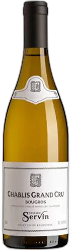 vue du vin Domaine Servin Chablis Blanchot Grand Cru