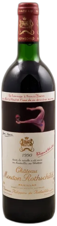 photo du vin Mouton Rothschild Pauillac 1990