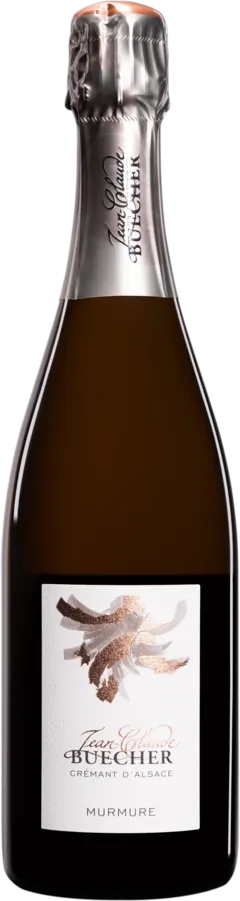 illustration du vin Domaine Jean-Claude Buecher Crémant d’Alsace Brut Nature Millésimé "Murmure" Rosé Dégorgement 18 Feb