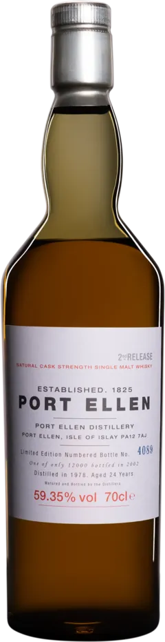 photos du vin Port Ellen Single Malt Scotch Whisky "24 Ans - 2nd Release" 1978 Giftbox