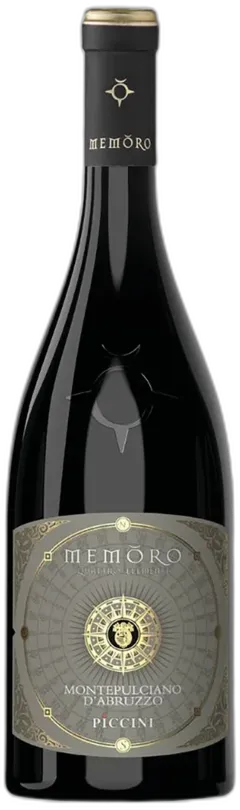 vue du vin Montepulciano d’Abruzzo Doc Memŏro 4 Elementi Piccini 1882 2024