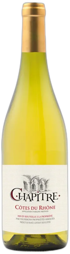 photo du vin Côtes du Rhône Prestige Blanc 2025 Vignerons Propriétés Associés