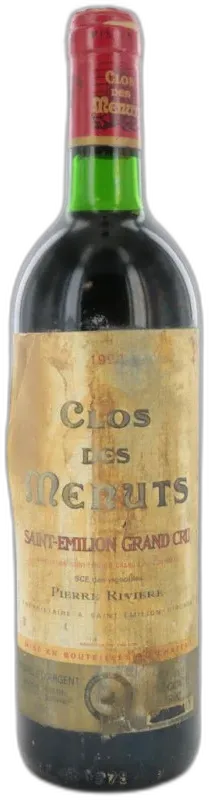 photo du vin Clos des Menuts