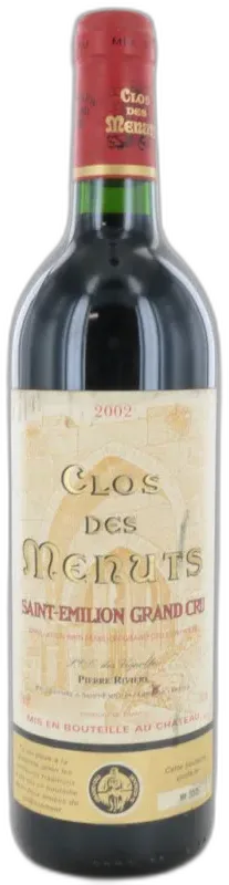 photo du vin Clos des Menuts